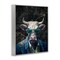Stupell Industries Bull in Sunglasses Framed Giclee Wall Art Design by Svetlana Aleynikova
